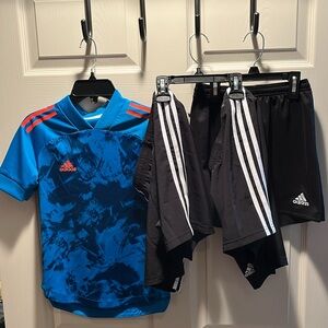 Adidas Soccer Shirt & Shorts Bundle